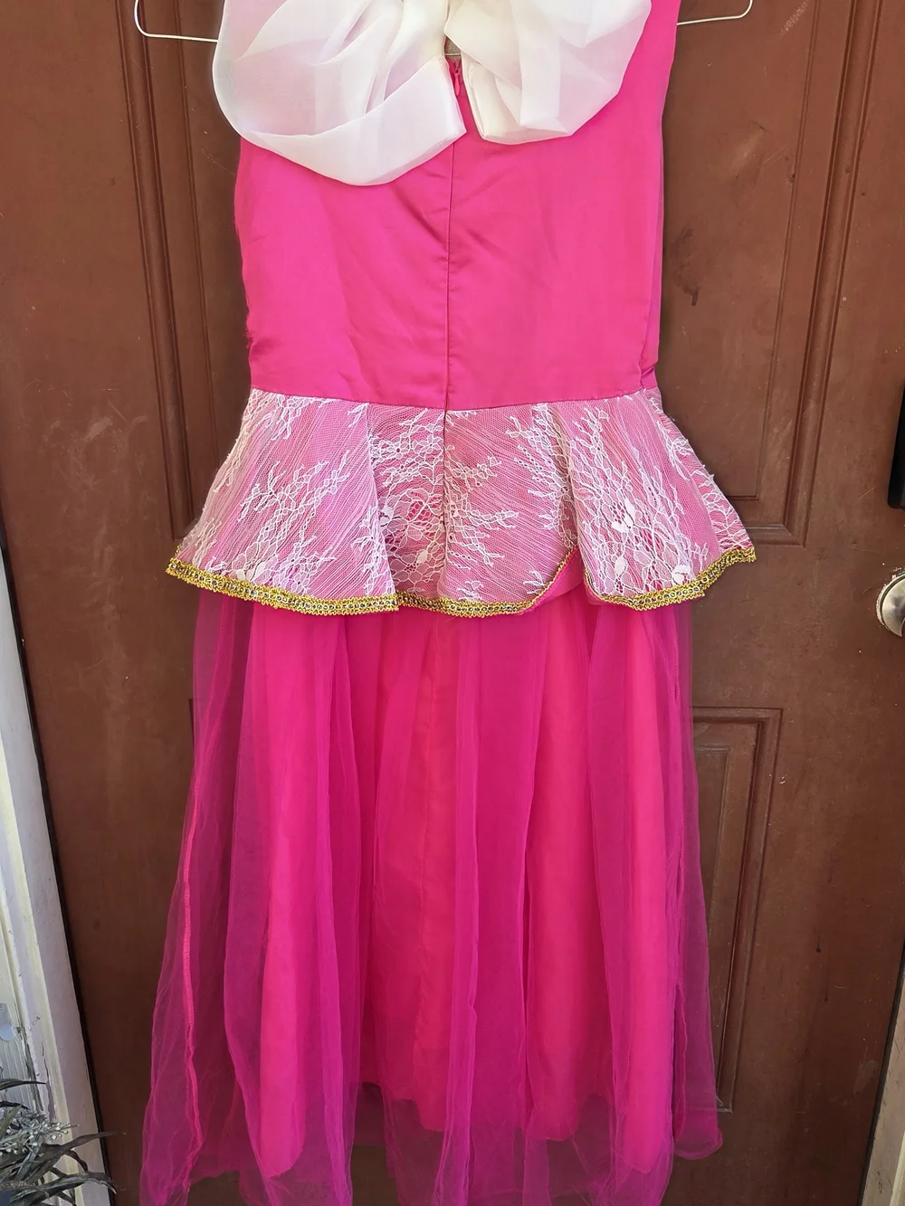 Princess Aurora Costume Size 10/12 Child